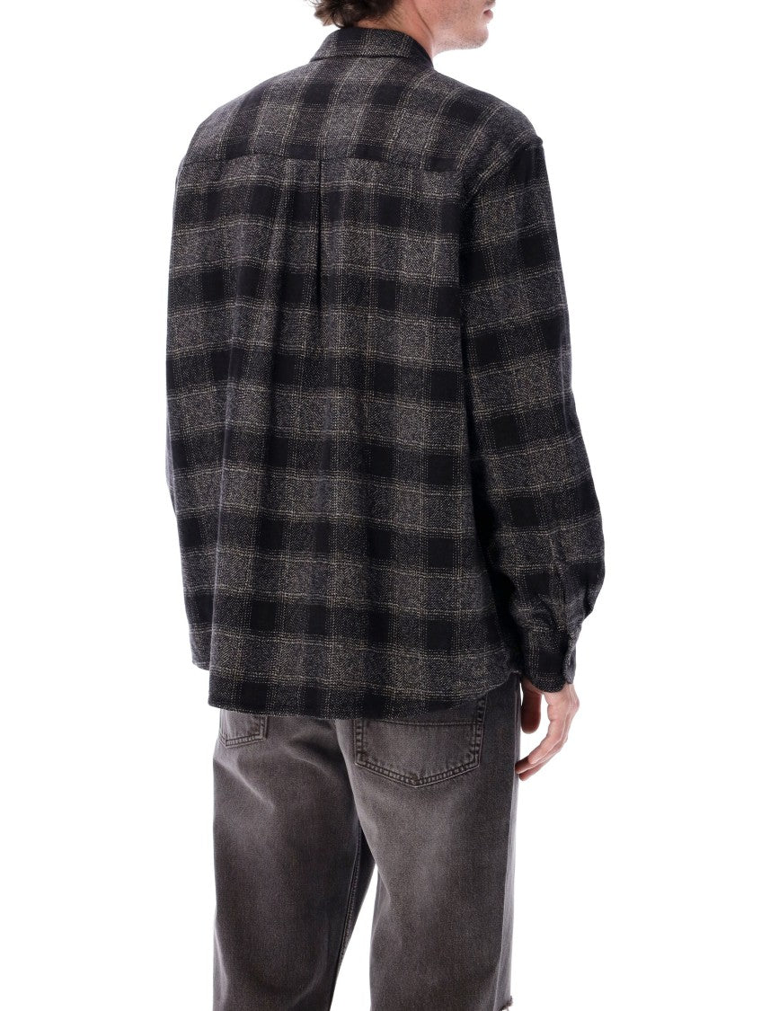 Our Legacy Oversized Oakland Check Cotton Shirt