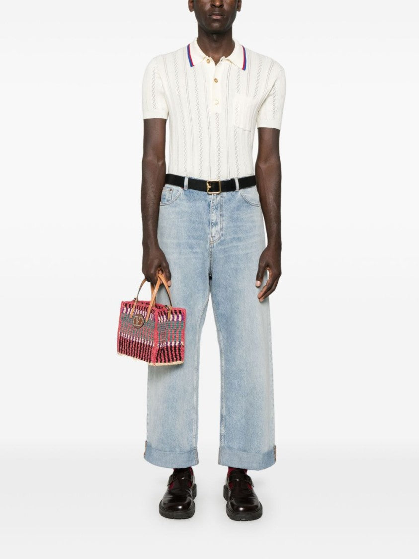 Valentino Wide-Leg Jeans