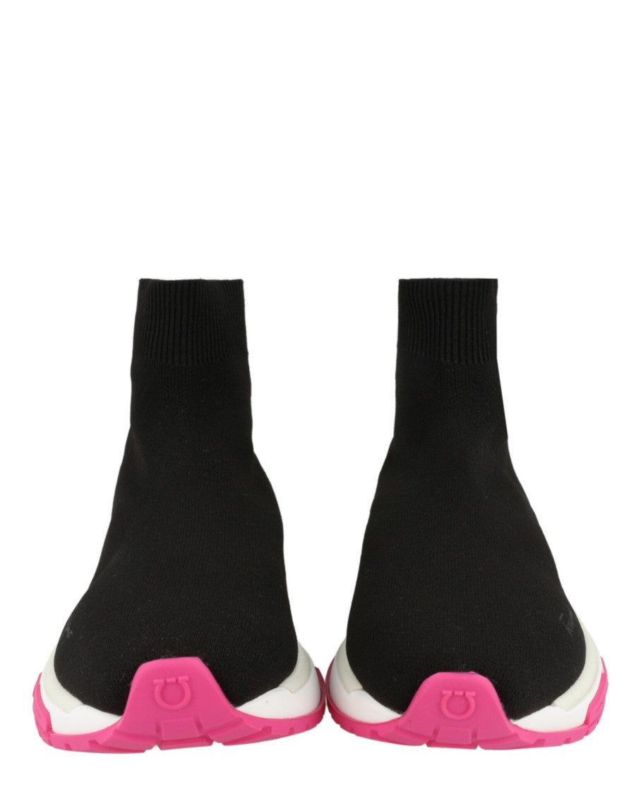 Ferragamo Ninette High-Top Sock Sneakers