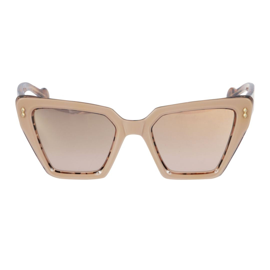 Kador Vanessa Glamour Gradient Angular Cat-Eye Sunglasses