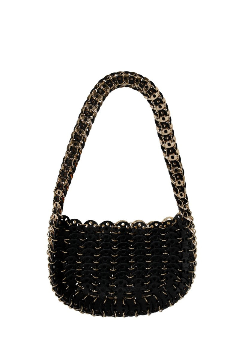 Rabanne Intricate Chainmail Shoulder Bag With Gold Accents