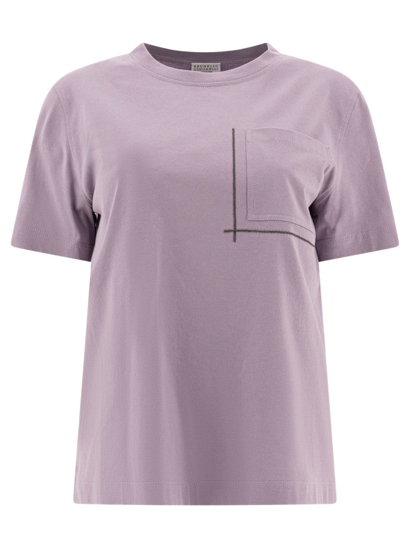 Brunello Cucinelli Jersey Cotton T-Shirt