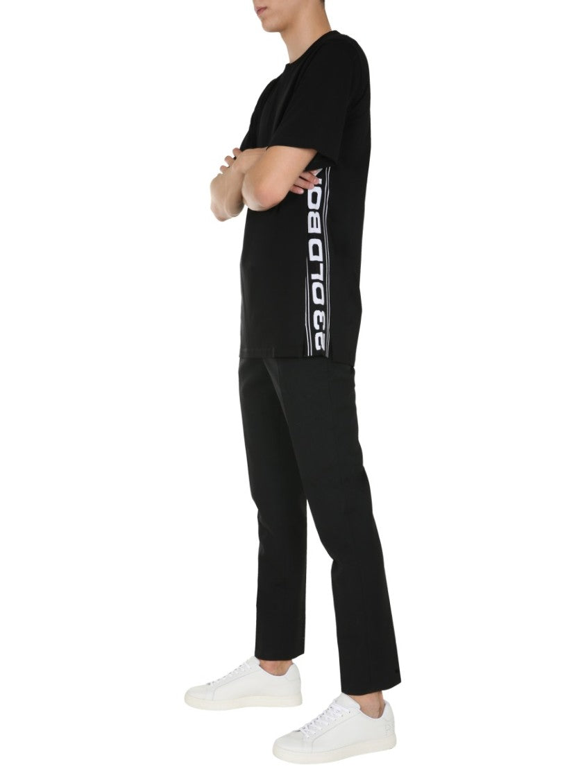 Stella Mccartney Black Round Neck T-Shirt