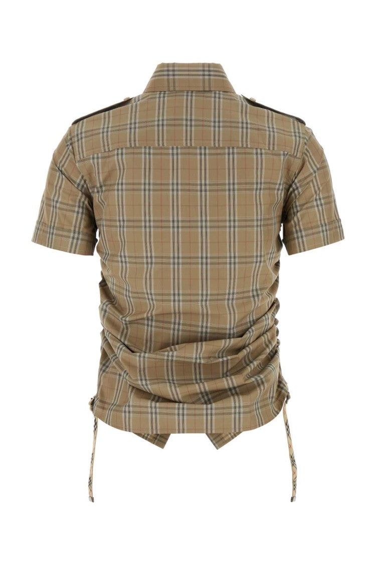 Burberry Embroidered Poplin Shirt