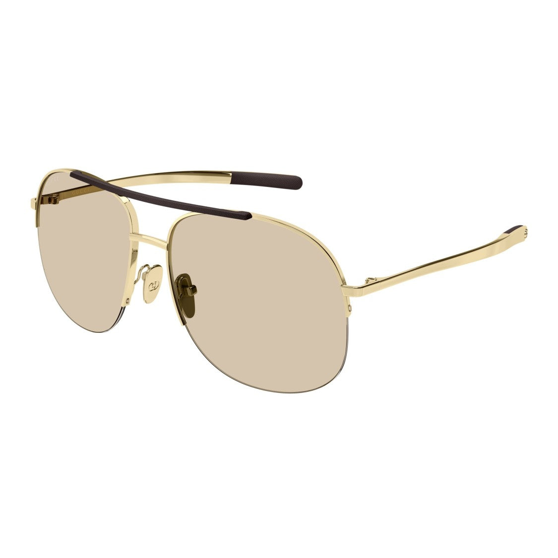 Gucci Gg2165s Polished Gold Metal Sunglasses