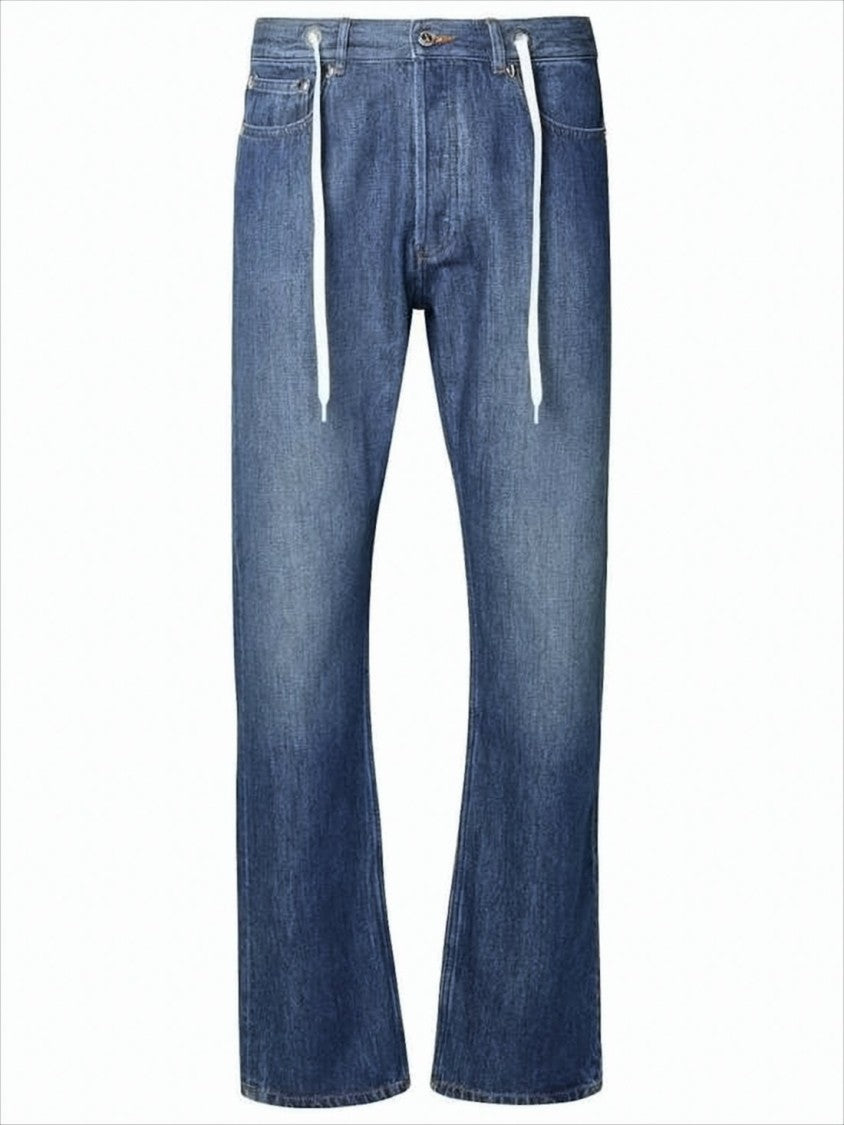 A.P.C. Medium Blue Straight-Leg Denim Pants