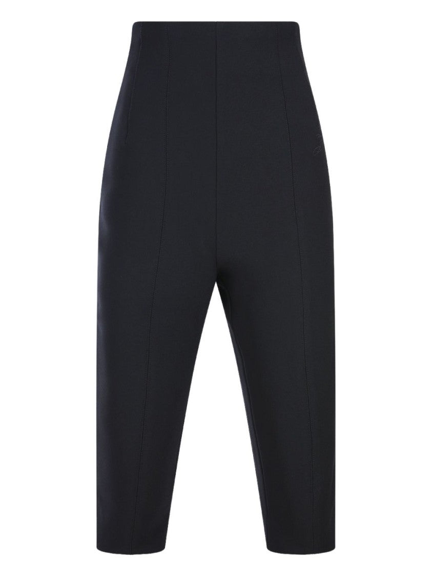 Jacquemus Cropped Capri Trousers With High Waist