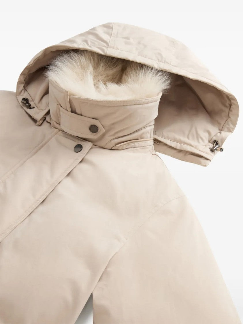 Woolrich Beige Cotton-Polyester Blend Jacket