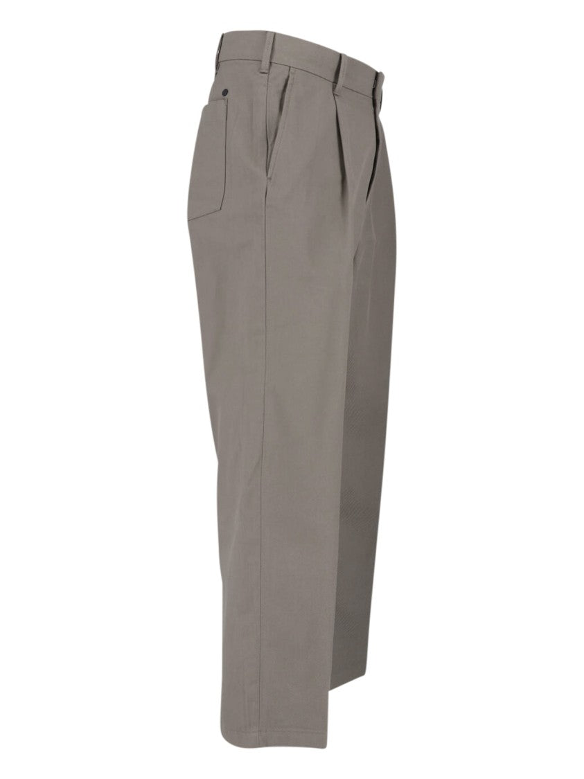 Closed Green Blomberg Wide Leg Trousers
