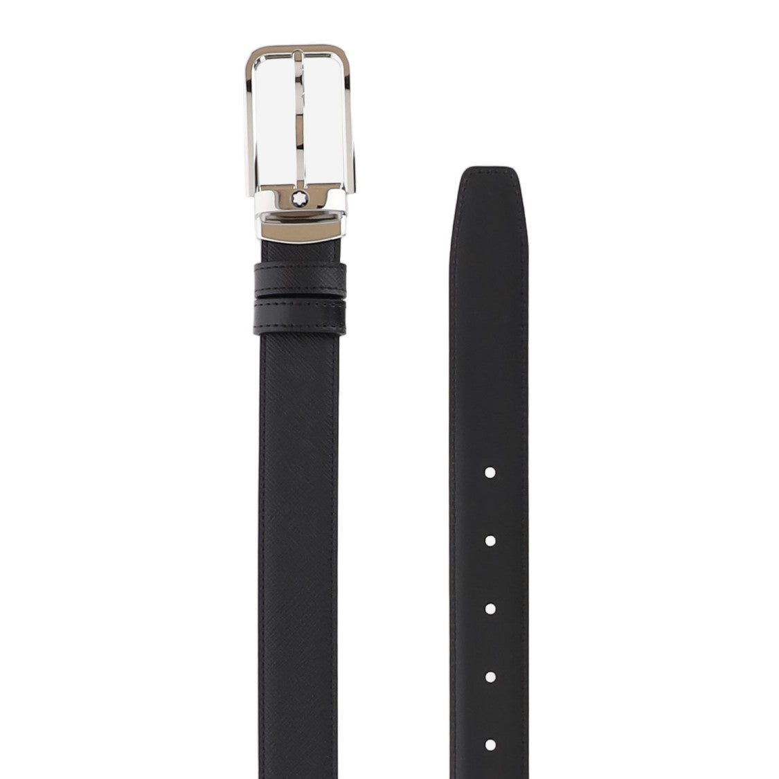 Montblanc Black Reversible Meisterstueck Leather Belt