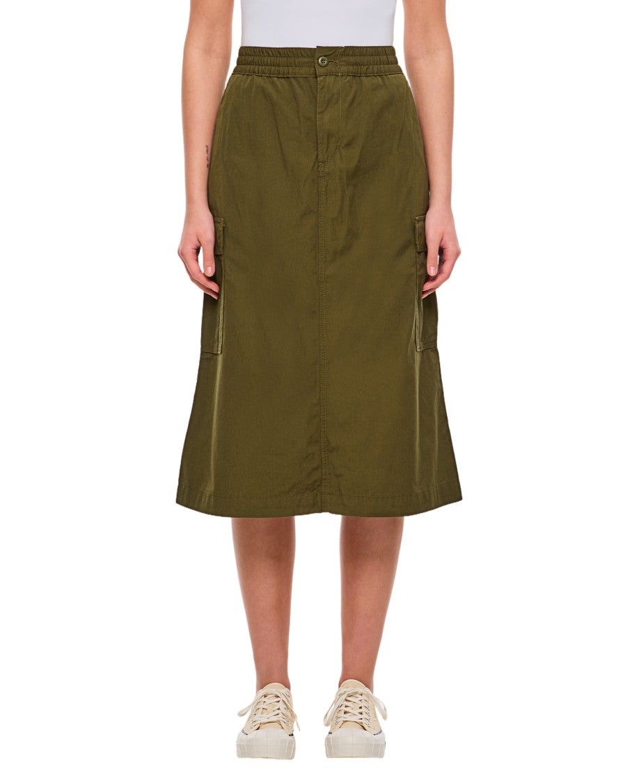 Carhartt Wip Green Jet Cargo Skirt
