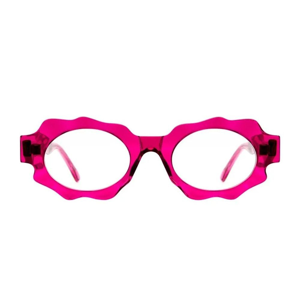 Kuboraum Mask G7 Transparent Fuchsia Acetate Kuboraum Mask G7 Eyewear