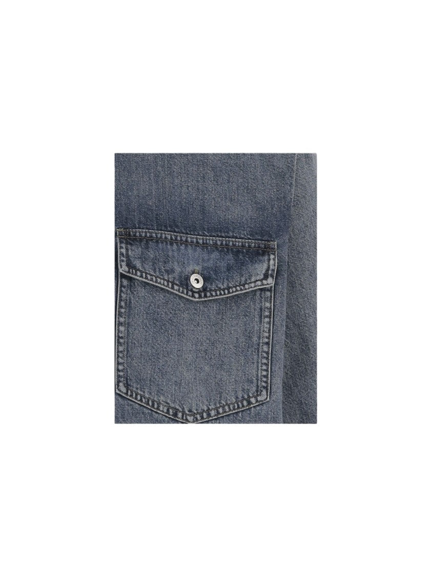 J. W. Anderson Classic Denim Shirt With Contemporary Details