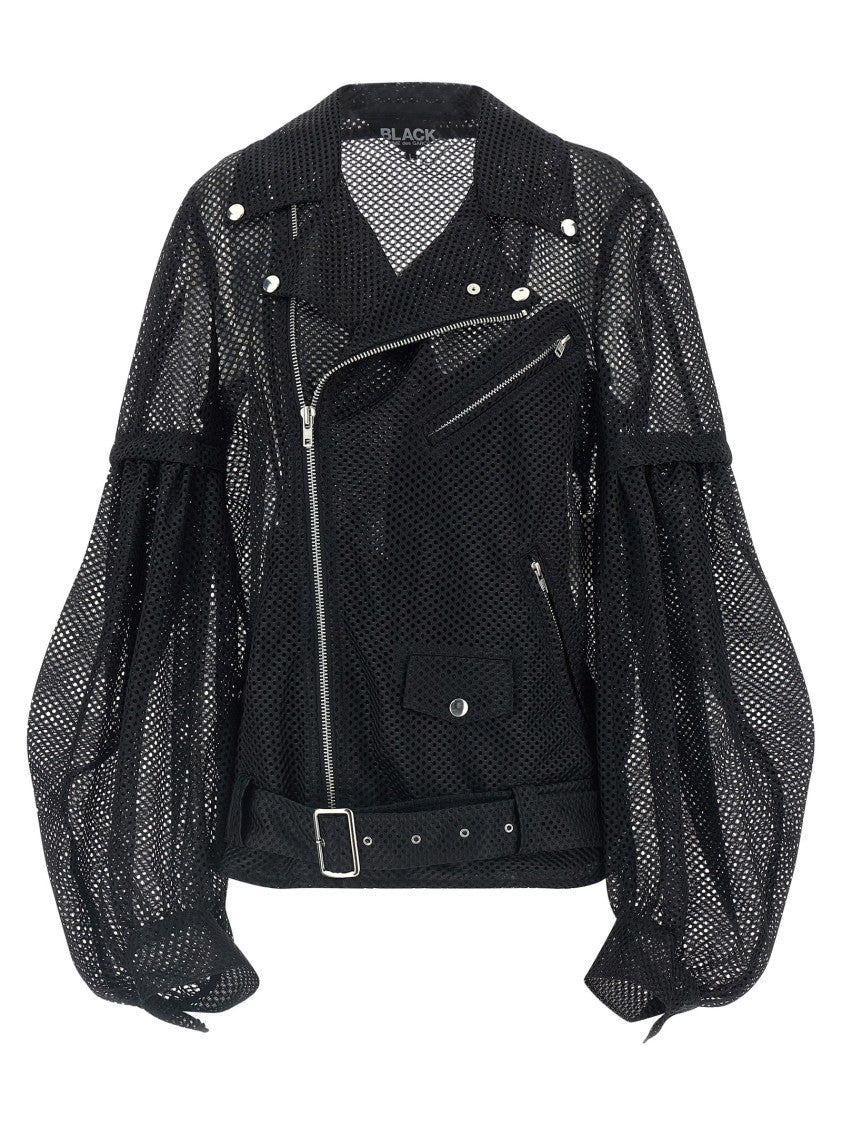 Comme Des Garçons Mesh Fabric Jacket