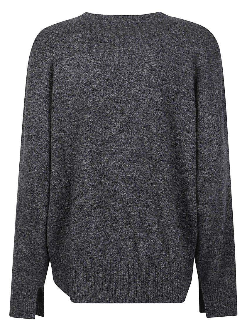 Loulou De Saison Anton Lds Round Neck Cashmere Sweater