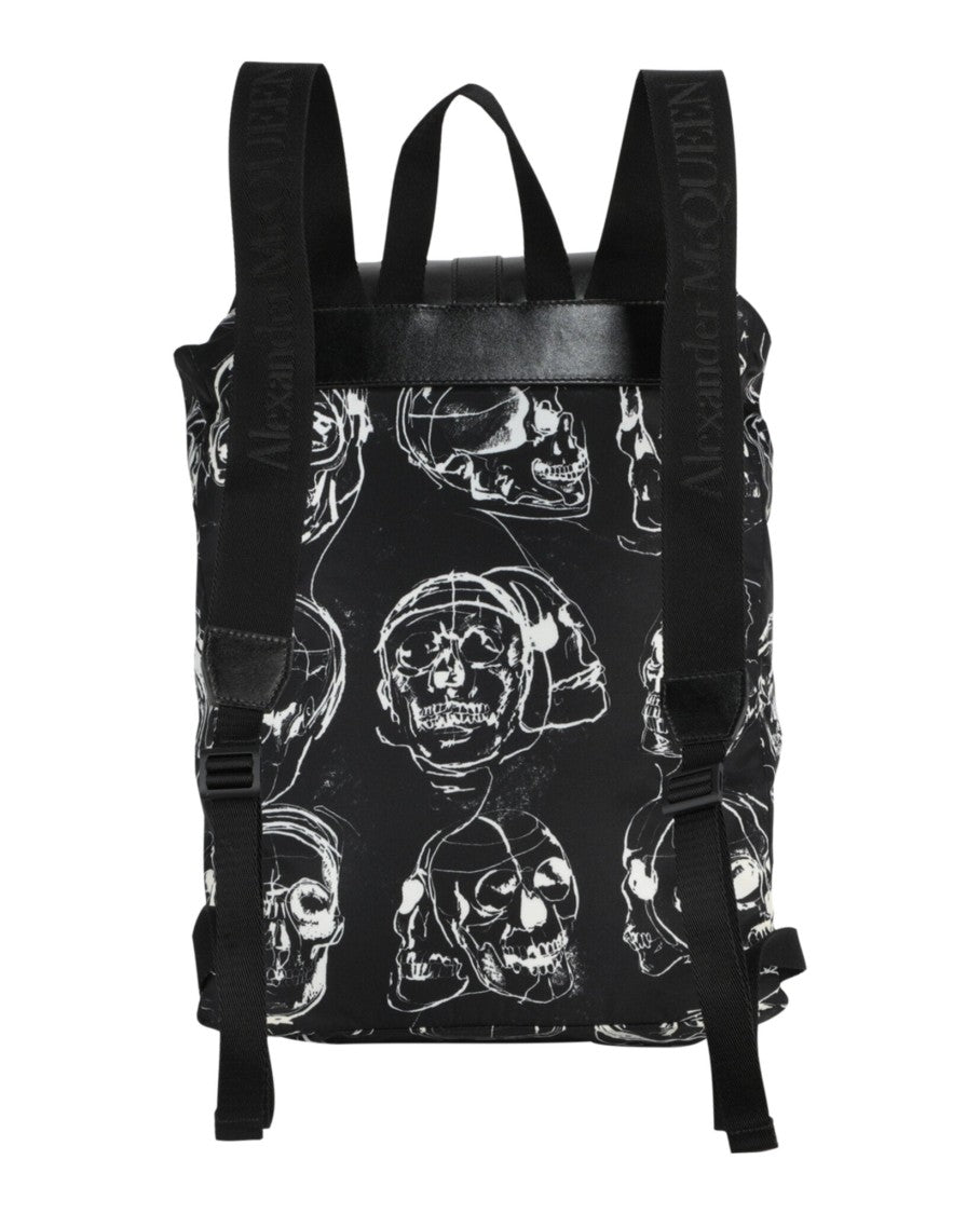 Alexander Mcqueen Skull Print Urban Backpack