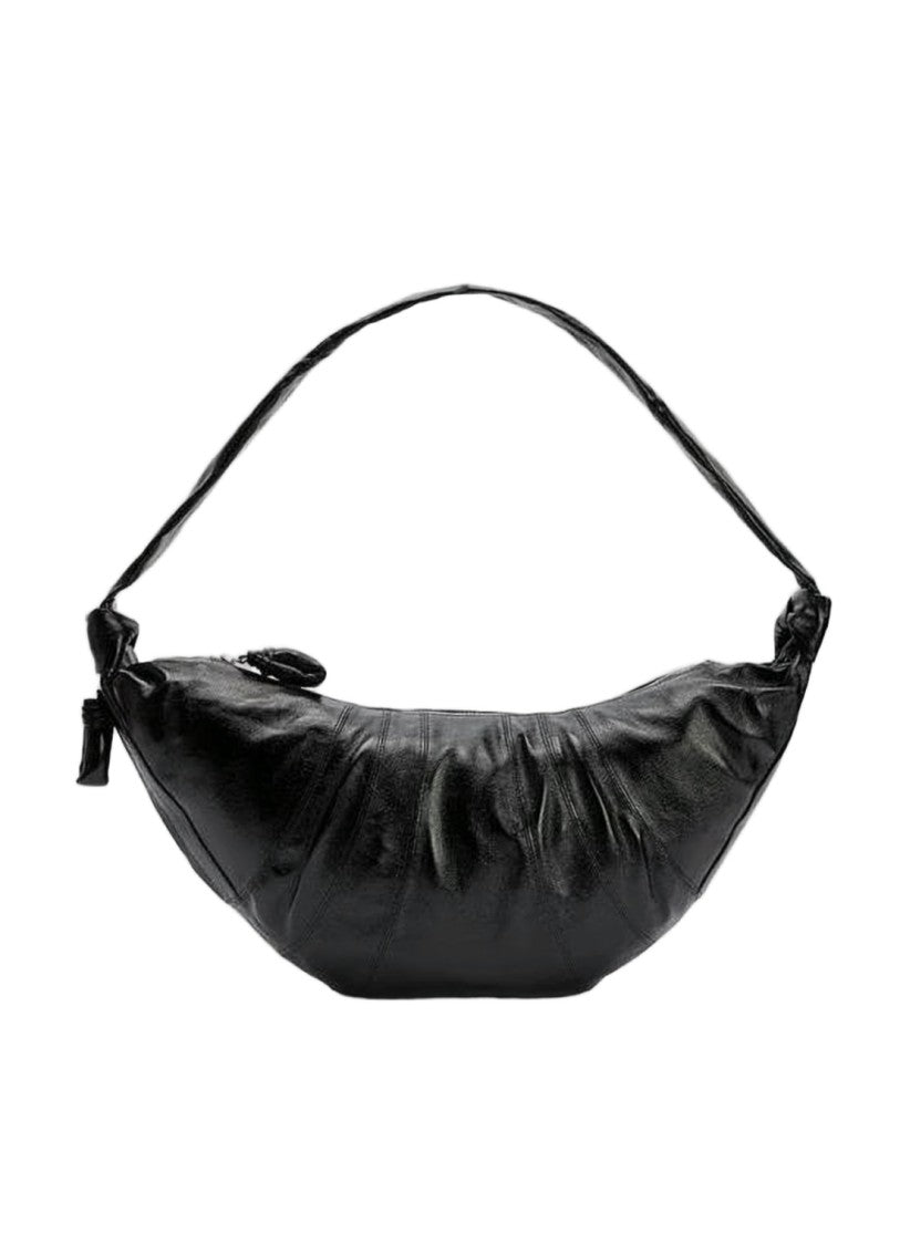 Lemaire Crescent-Shaped Crossbody Bag With Knotted Strap Details