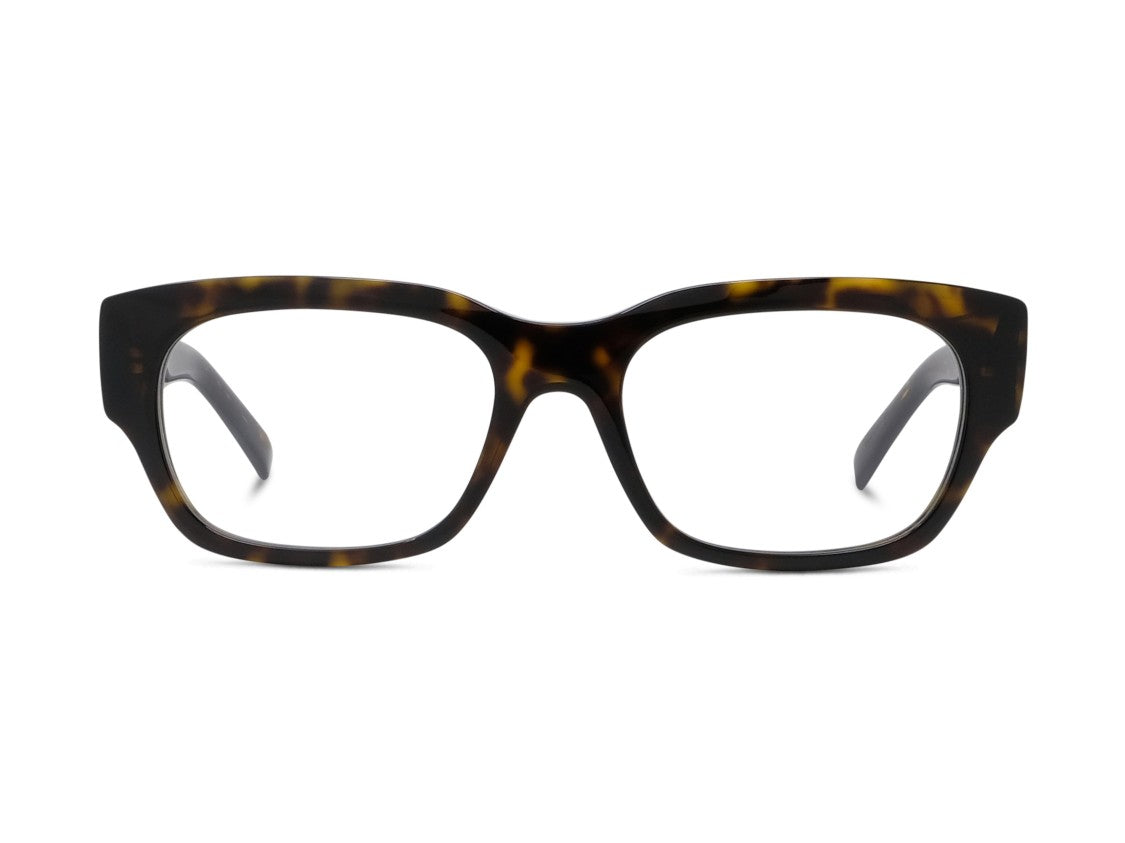 Givenchy Gv50112i Tortoiseshell Oversized Square Eyeglasses