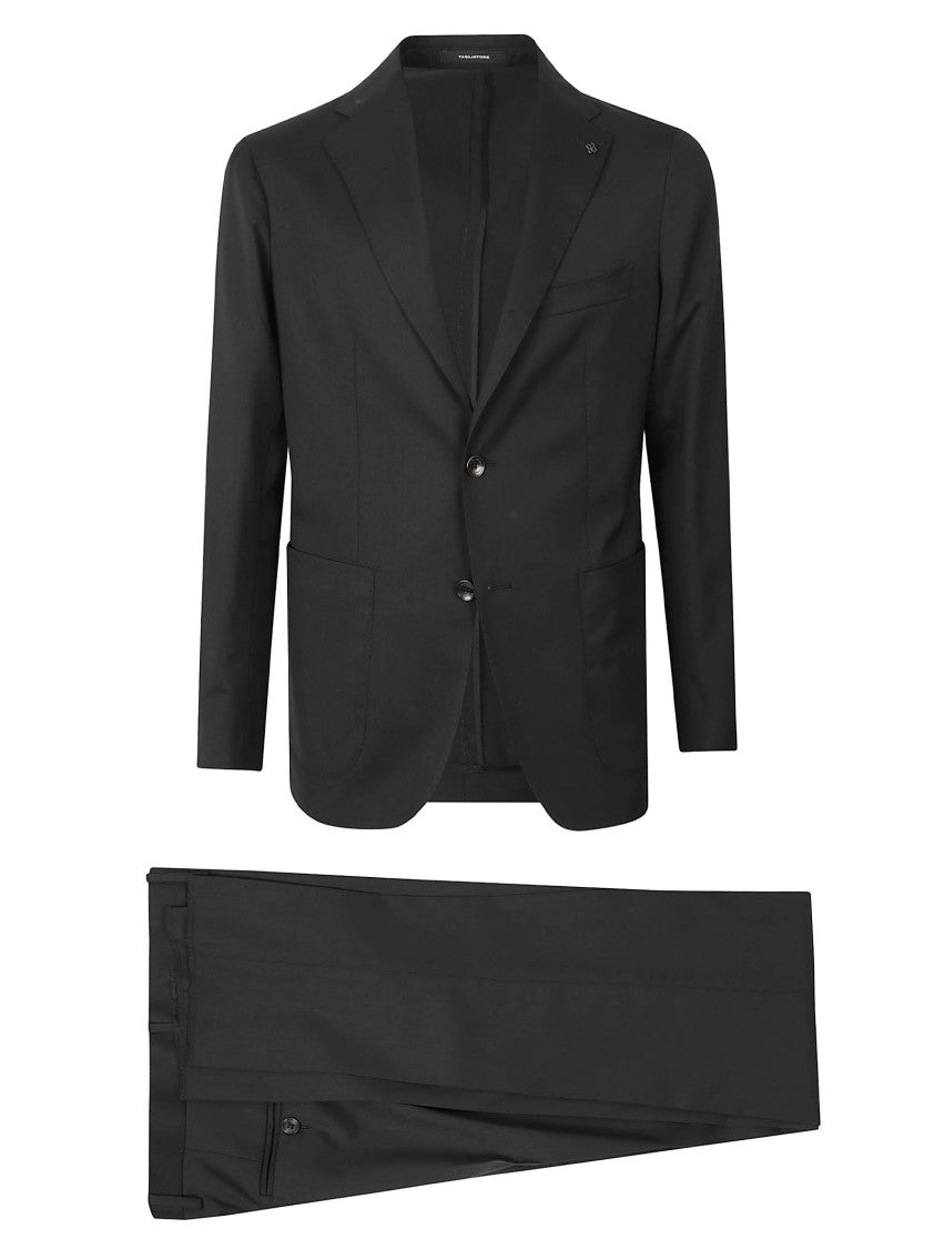 Tagliatore Dark Tailored Wool Suit
