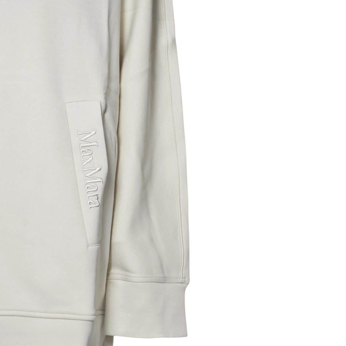 Max Mara Oversized Zip-Up Hoodie With Subtle Logo Detail