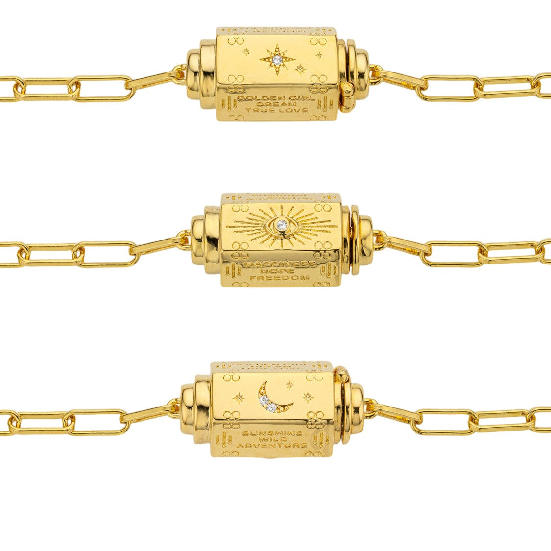 Mya Bay Bijoux Gold-Plated Chain Necklace