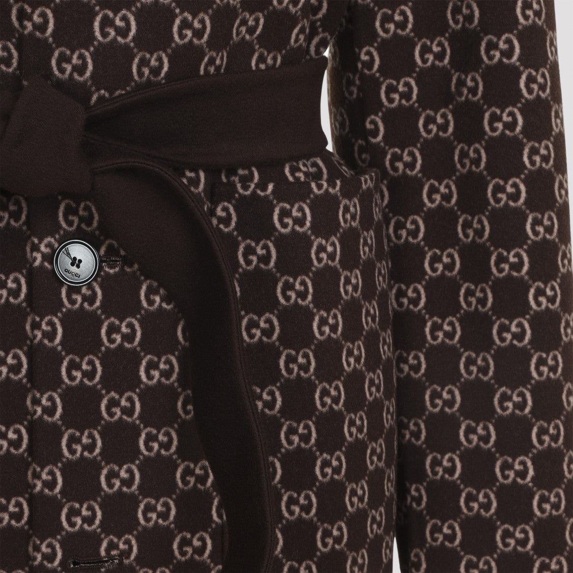 Gucci Gg Double Coat