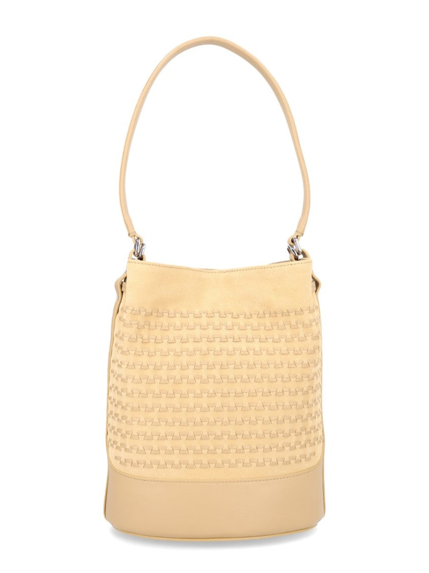Zanellato Neutrals Mondà Suede Basket Bag
