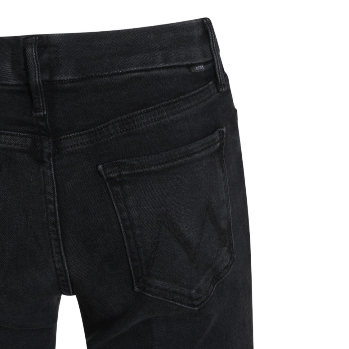 Mother High-Waisted Straight-Leg Jeans With Five-Pocket Design