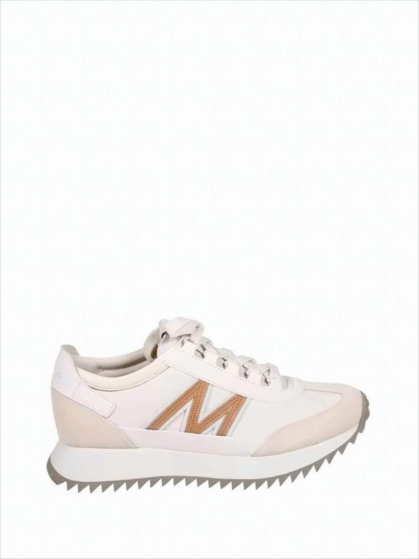 Moncler Low-Top Leather And Polyamide Sneakers