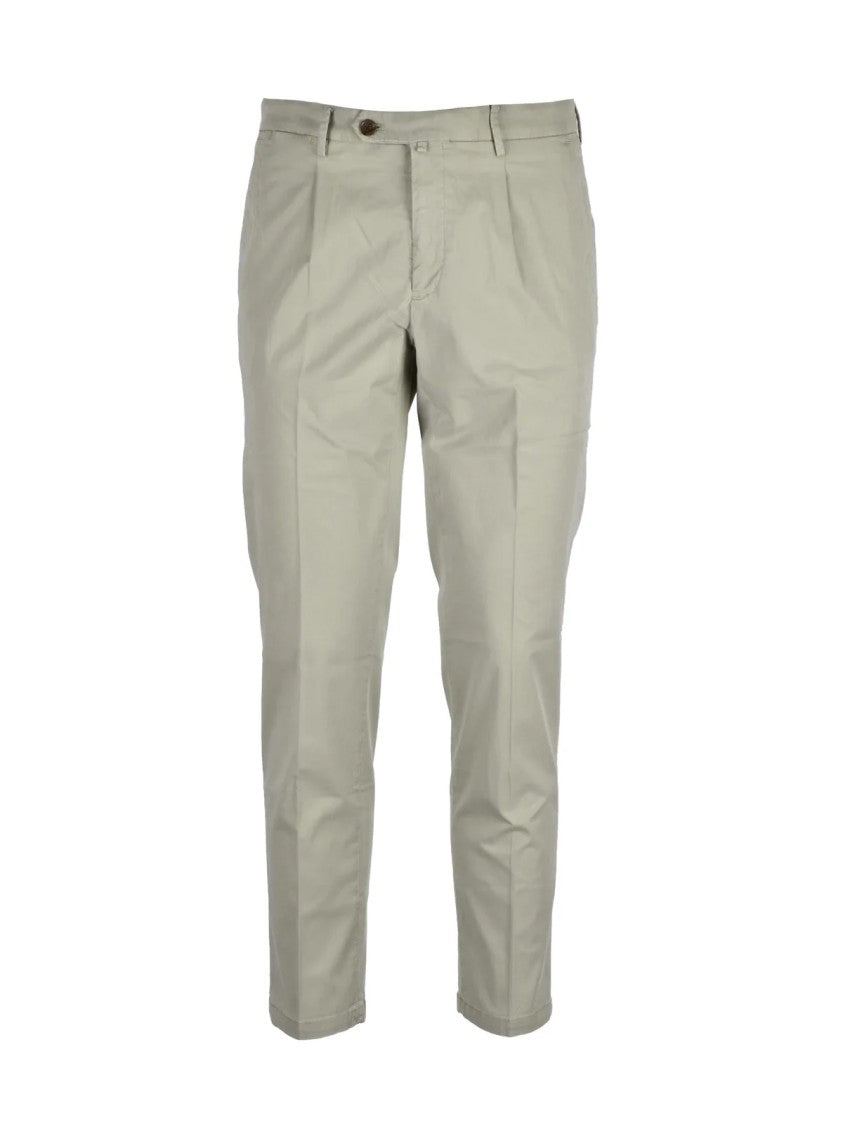 Briglia 1949 Briglia 1949 Tencel Cotton Stretch Trousers - Pistachio Green