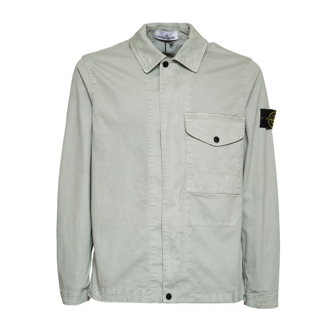 Stone Island Broken Twill Old Effect Multi-Pocket Overshirt