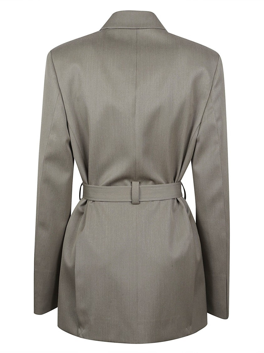 Victoria Beckham Belted Tailored Jacket