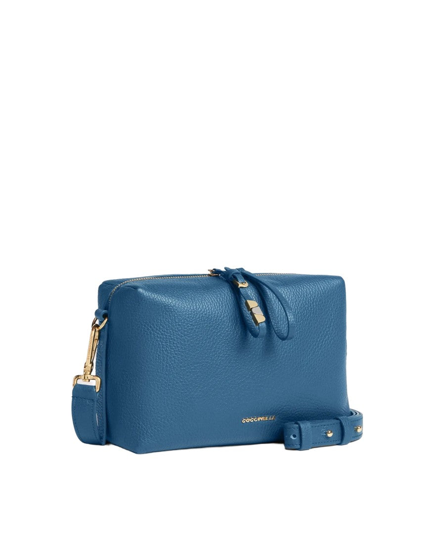 Coccinelle Nory Small Bag In Deep Blue