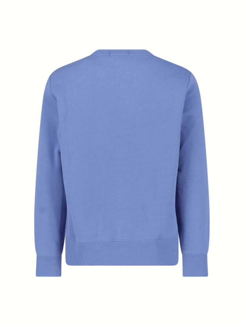 Polo Ralph Lauren Blue Polo Bear Cotton Sweatshirt