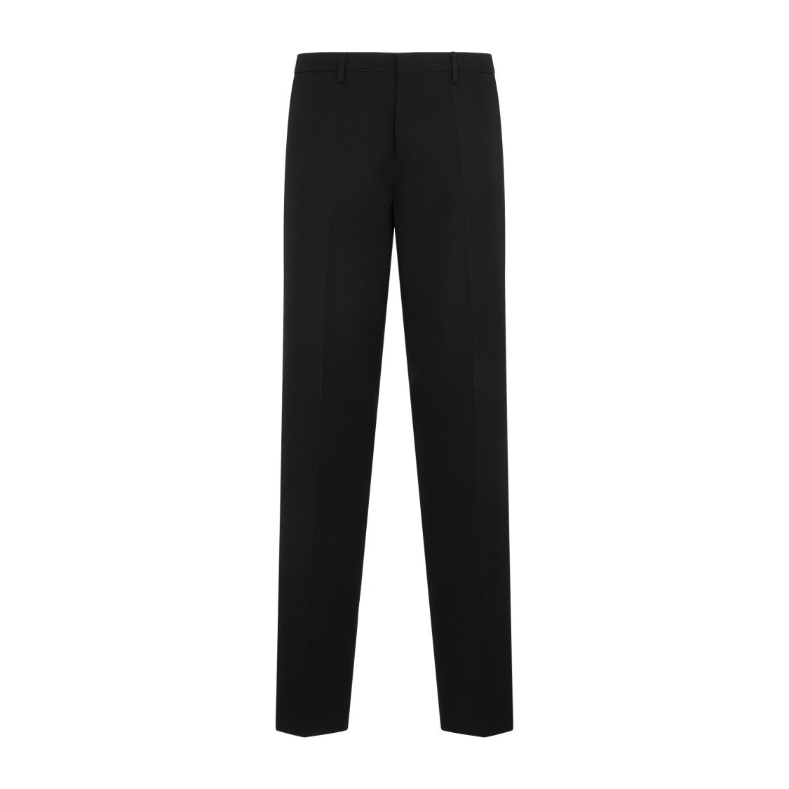 Lanvin Black Wool Old Cigarette Pants