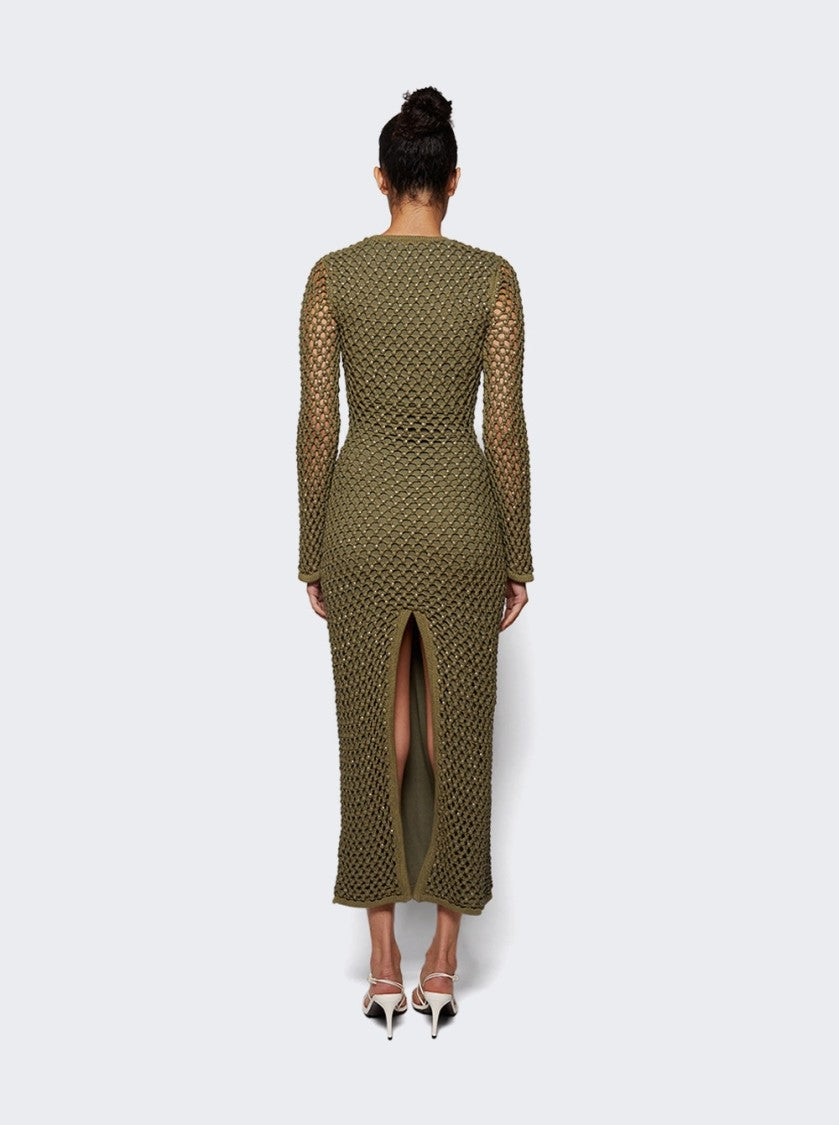 Diotima Nina Gown Bay Leaf