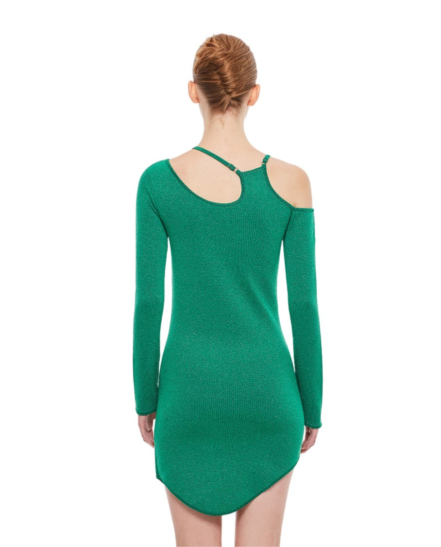 J. W. Anderson Asymmetric Mini Dress With Cut-Out Details