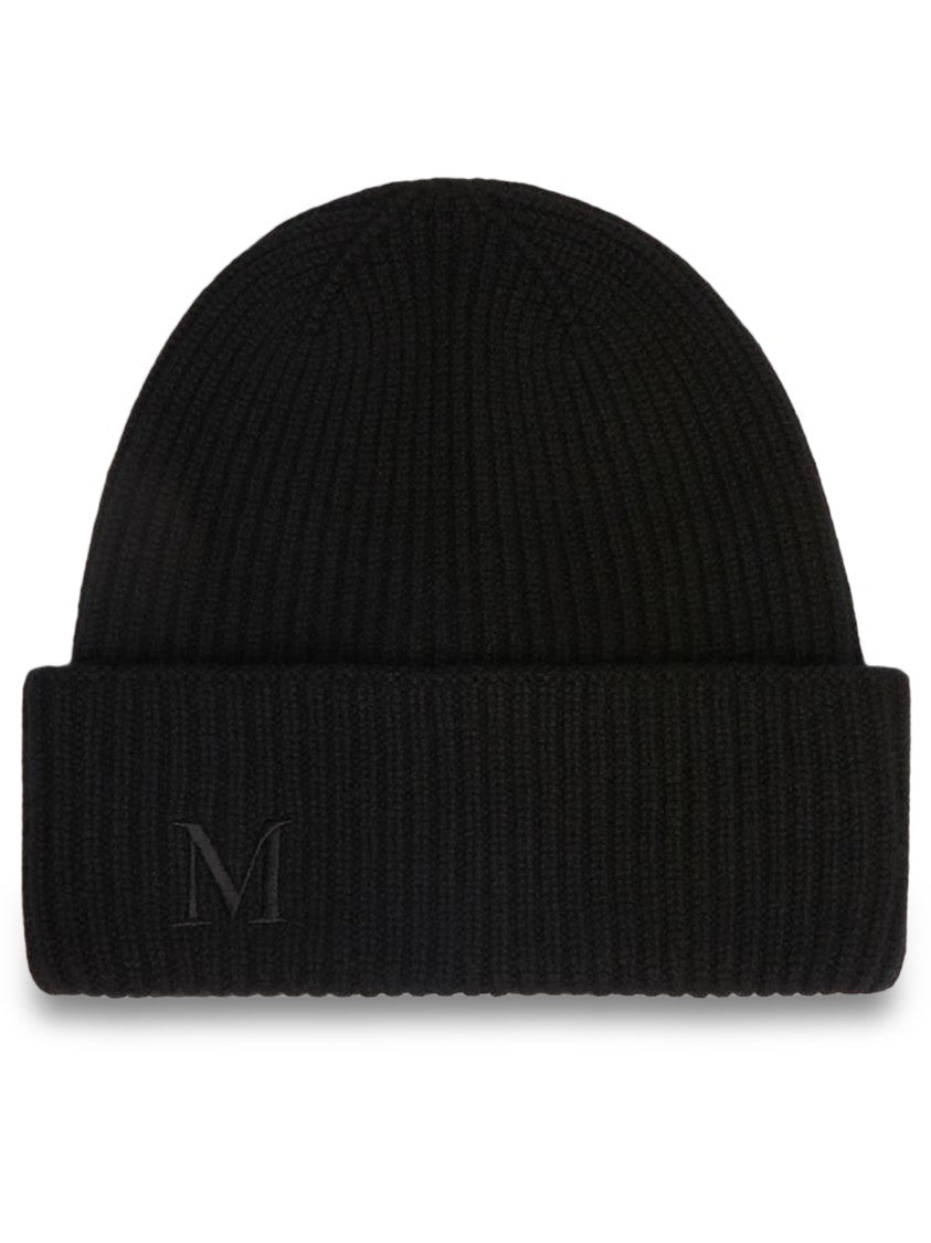 Max Mara Cappello-Berretto Embossed Cashmere Beanie