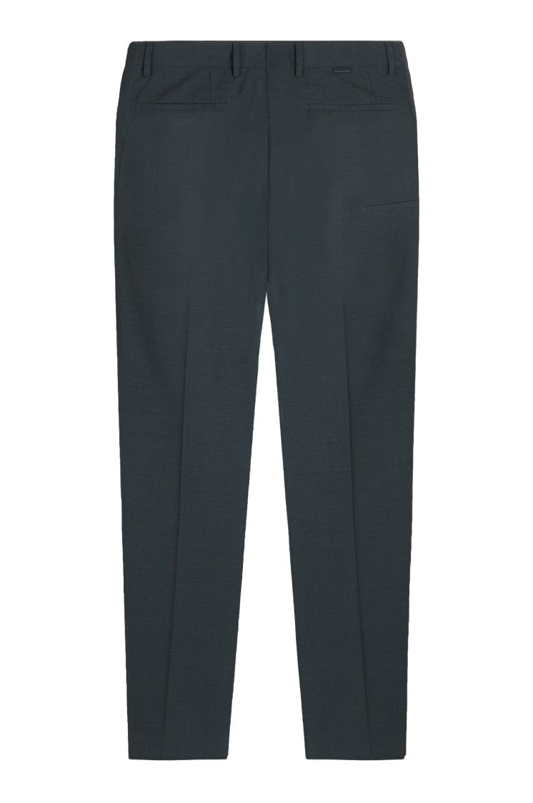 Gazzarrini X Michele Franzese Tailored Grey Trousers With Front Pleats