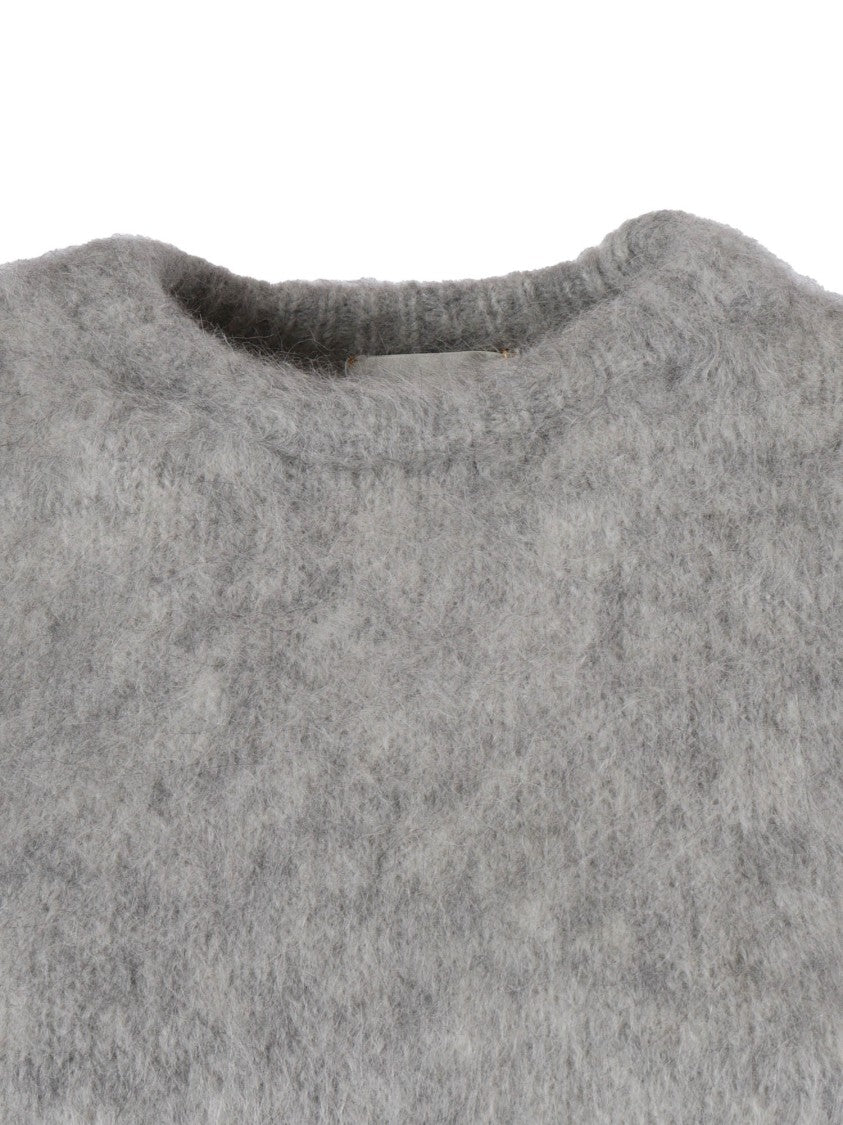 Forte Forte Sleeveless Knit Gilet In Soft Alpaca Blend