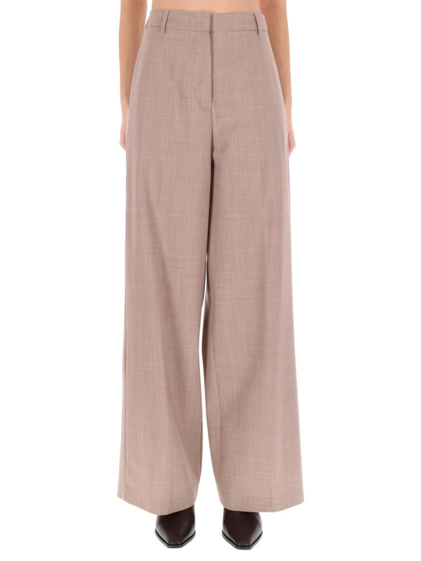 Fabiana Filippi High-Waisted Wide-Leg Trousers With Tailored Fit