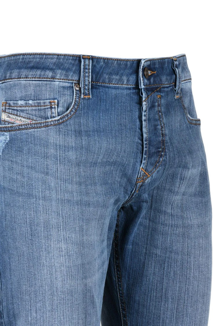 Diesel Blue Safado Straight Cotton Elastane Jeans