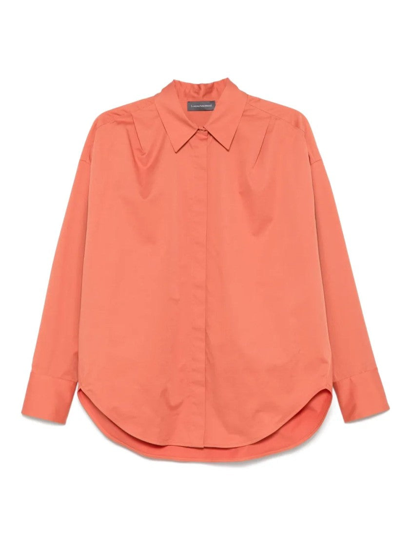 Lorena Antoniazzi Orange Long-Sleeve Shirt