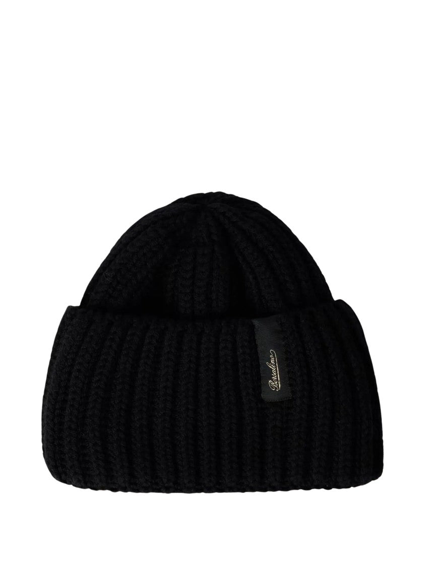 Borsalino Bell Black Virgin Wool Hat