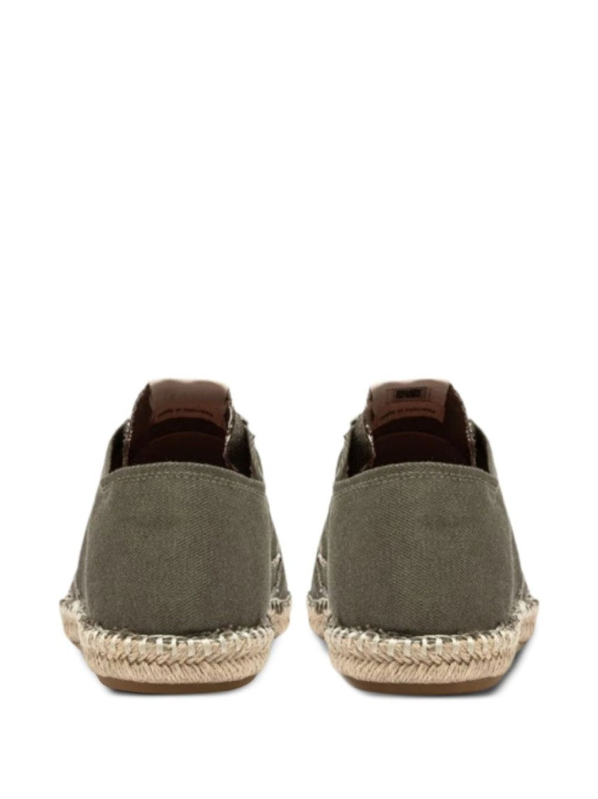 Autry Canvas Espadrilles With Jacquard Logo And Summer Motif
