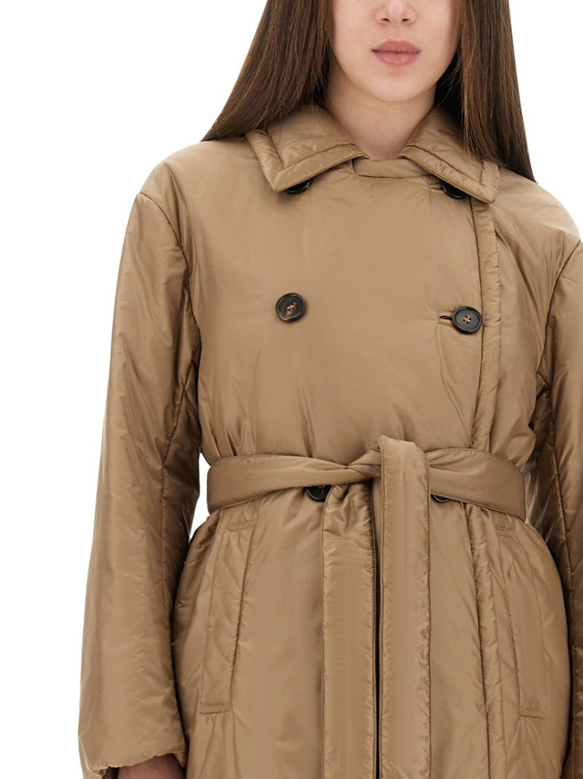 Max Mara Calla Padded Quilted Trench Coat