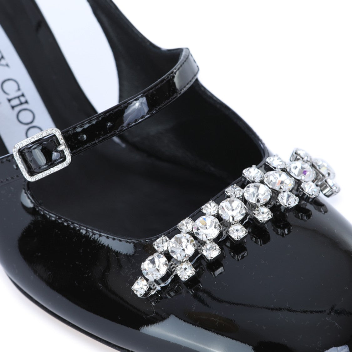 Jimmy Choo Black Leather Belinda Pumps