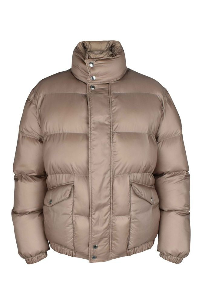 Alexander Mcqueen Quilted Short Jacket With Graffiti Inscription