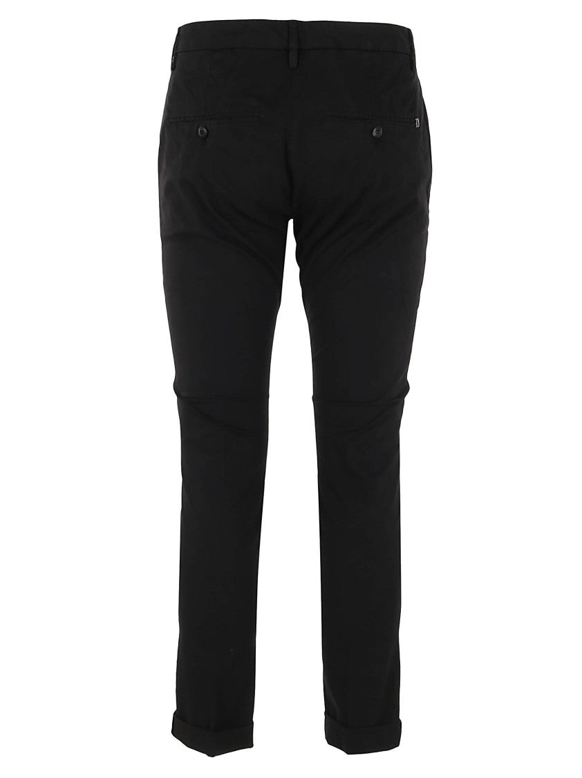 Dondup Tailored Low-Waisted Trousers With Cuffed Hem