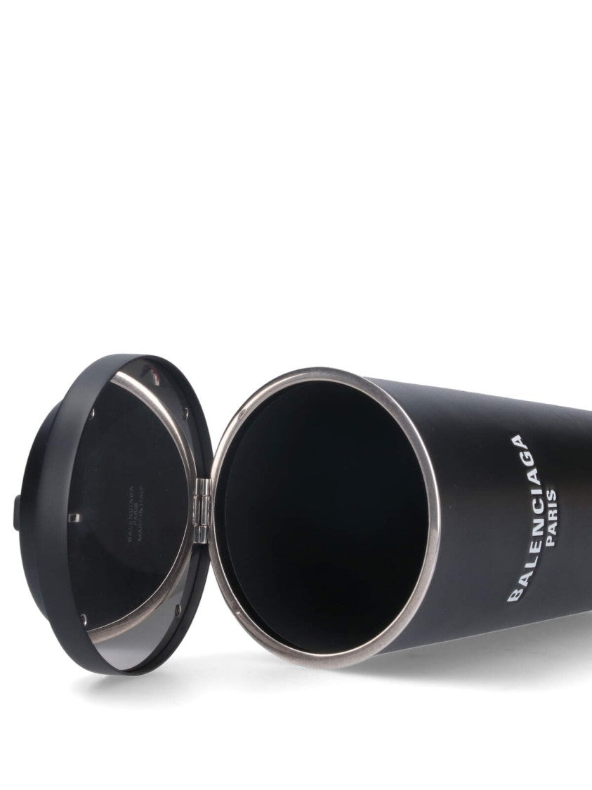 Balenciaga 9 Am' Clutch – Black